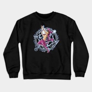 Witch Boy Amethyst Crewneck Sweatshirt